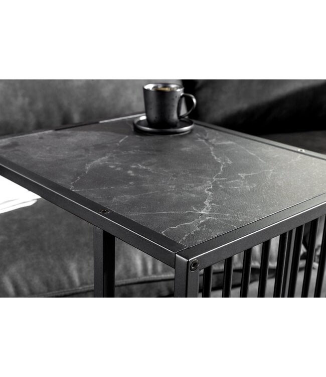 Invicta Interior Bijzettafel ARCHITECTUUR 60 cm marmeren plaat - 43275