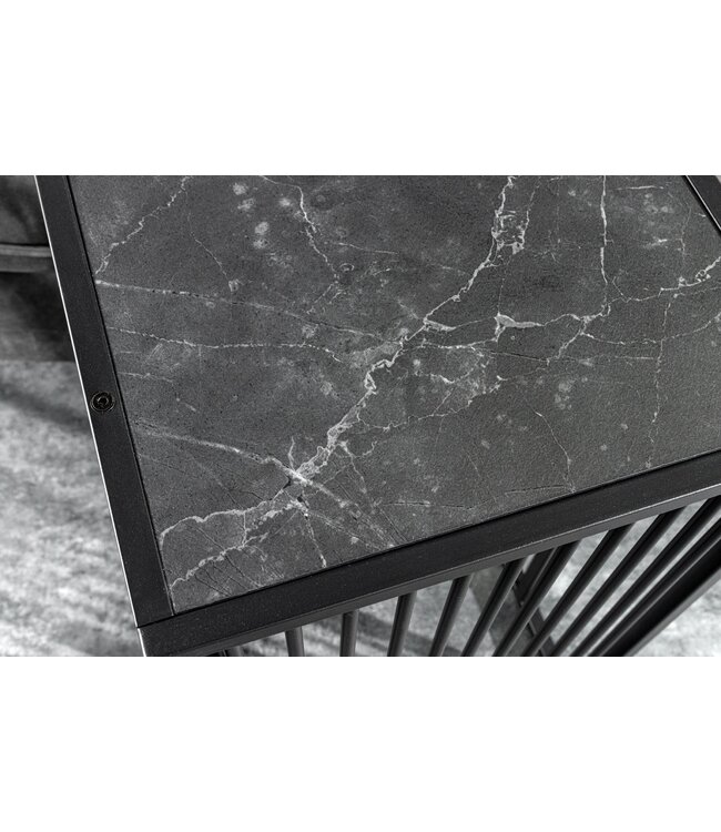 Invicta Interior Bijzettafel ARCHITECTUUR 60 cm marmeren plaat - 43275