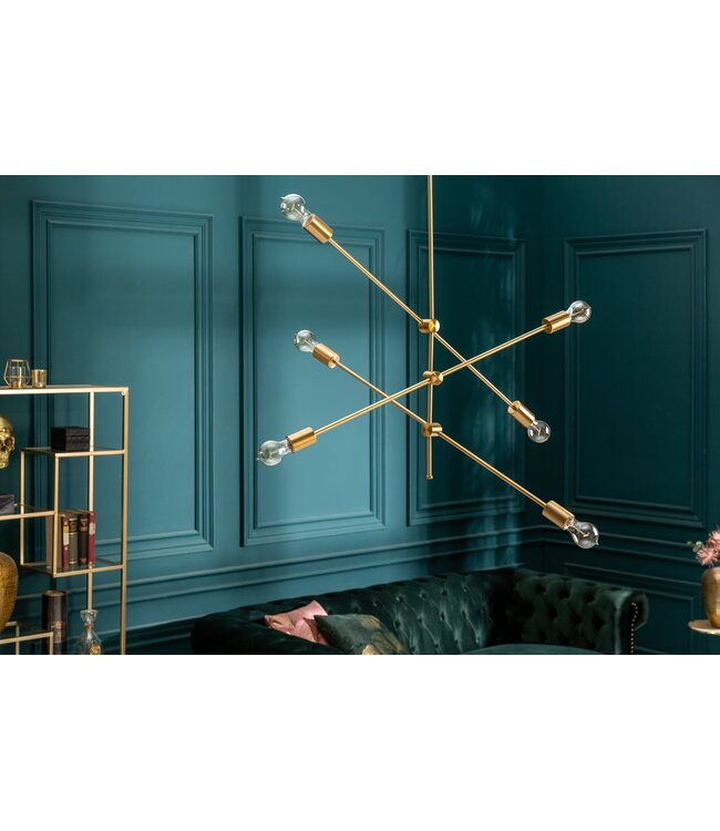 Invicta Interior Hanglamp VARIATIE verstelbaar metaal goud - 40772