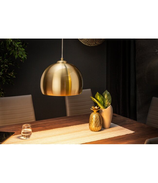 Invicta Interior Hanglamp GOLDEN BALL 30cm metaal goud - 39439