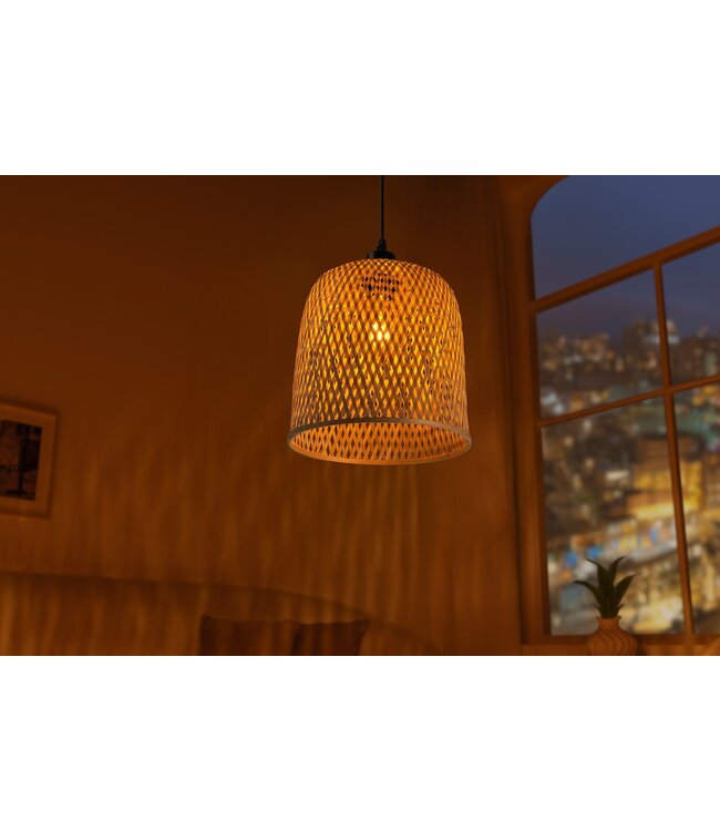 Invicta Interior Hanglamp ORGANIC LIVING 25 cm natuurlijk bamboe - 40582