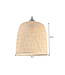 Invicta Interior Hanglamp ORGANIC LIVING 25 cm natuurlijk bamboe - 40582