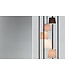 Invicta Interior Vloerlamp LEVELS 180cm 5 linnen kappen zwart grijs - 38685