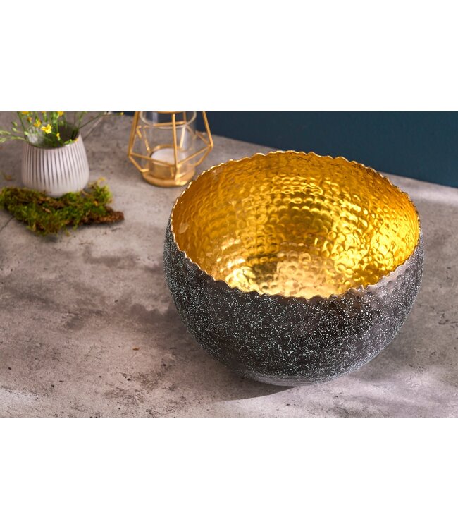 Invicta Interior Kom ORIENT 24 cm zilver met patina - 41564