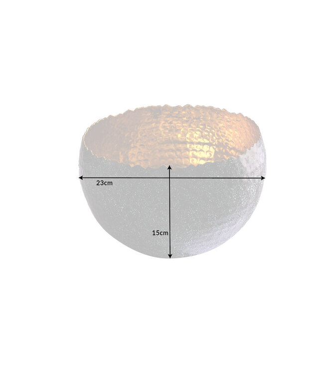 Invicta Interior Kom ORIENT 24 cm zilver met patina - 41564