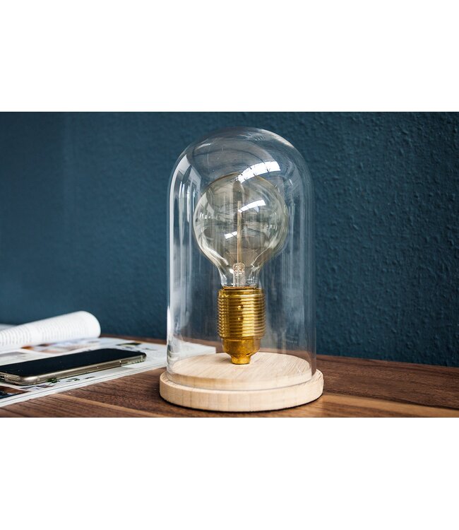 Invicta Interior Tafellamp EDISON 22cm industriële stijl zonder gloeilamp - 36873