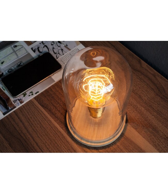 Invicta Interior Tafellamp EDISON 22cm industriële stijl zonder gloeilamp - 36873