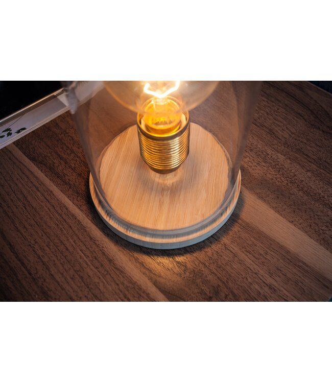 Invicta Interior Tafellamp EDISON 22cm industriële stijl zonder gloeilamp - 36873