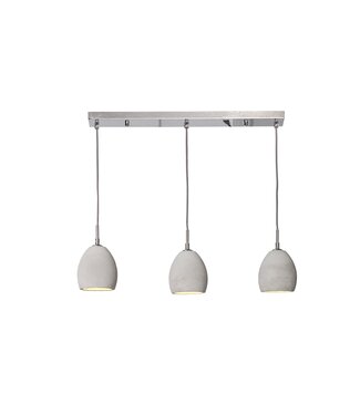Invicta Interior Hanglamp CEMENT 3s cementgrijs - 36242