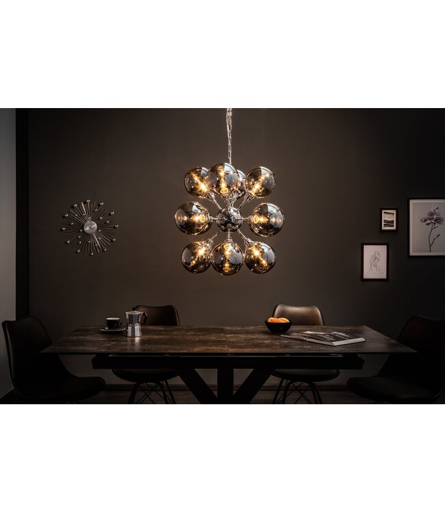 Invicta Interior Hanglamp GALAXY 72 cm zilver - 39101