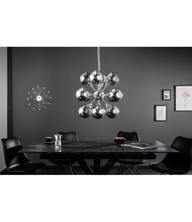 Invicta Interior Hanglamp GALAXY 72 cm zilver - 39101