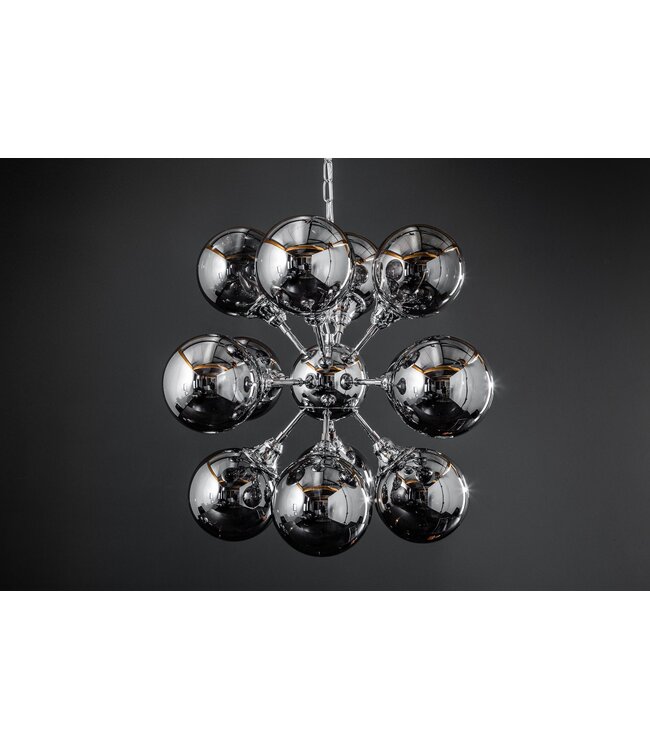 Invicta Interior Hanglamp GALAXY 72 cm zilver - 39101