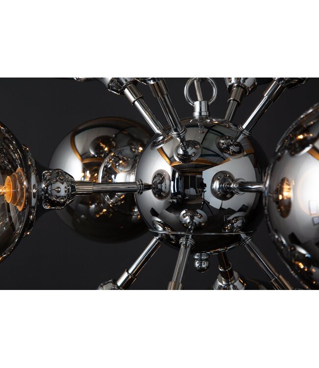 Invicta Interior Hanglamp GALAXY 72 cm zilver - 39101