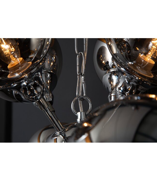 Invicta Interior Hanglamp GALAXY 72 cm zilver - 39101