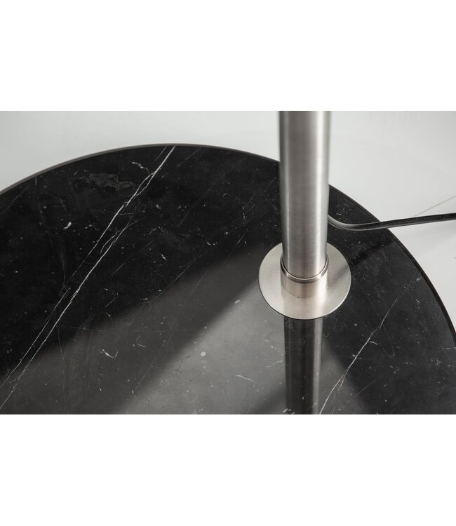 Invicta Interior Vloerlamp EXTENSO 230cm zwart met marmeren voet - 7162