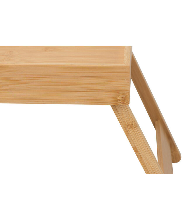 Invicta Interior Lagoon Spa dienblad 50 cm, natuurlijke bamboe, opvouwbaar. - 47978