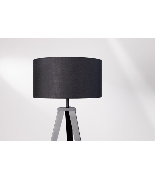 Invicta Interior Lampenkap 38x20x38cm zwart voor tafellamp - 43055