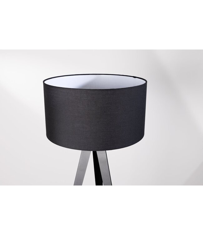 Invicta Interior Lampenkap 38x20x38cm zwart voor tafellamp - 43055