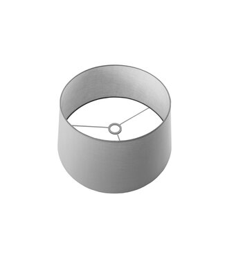 Invicta Interior Lampenkap 45x25x50cm kegelvormig linnen grijs voor staande lamp - 41092