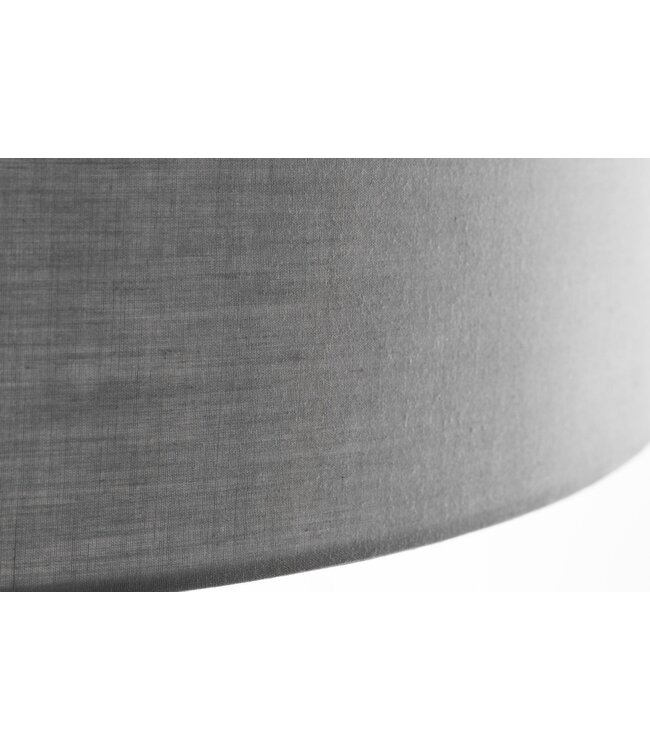 Invicta Interior Lampenkap 50x30x50cm linnen grijs voor staande lamp - 39322