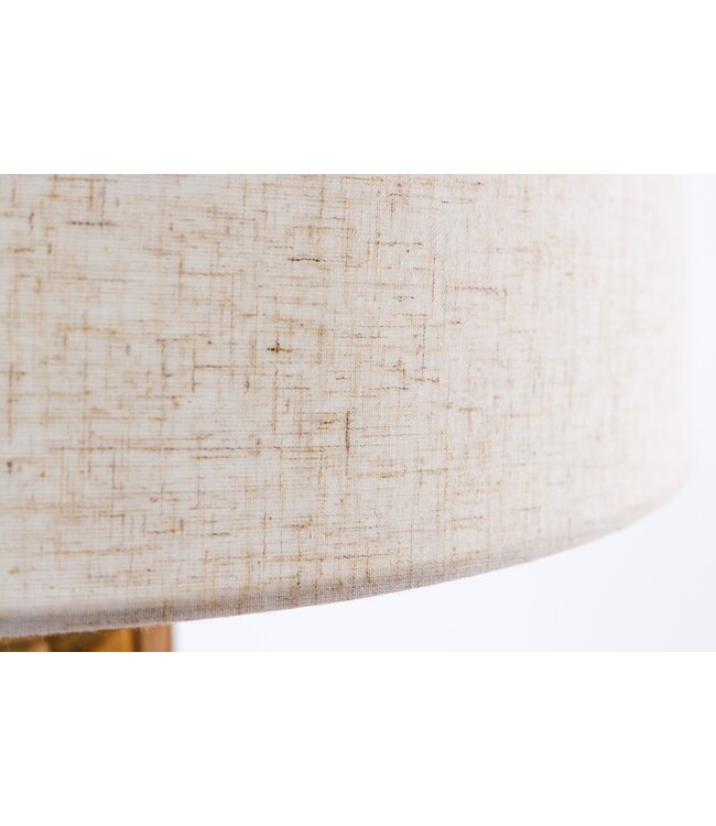 Invicta Interior Lampenkap 50x30x50cm, naturel linnen, voor staande lamp - 39323