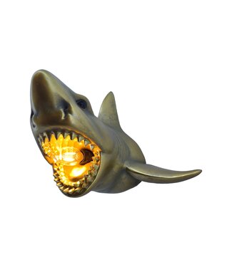 Invicta Interior Wandlamp SHARK 40cm handgemaakt goud - 48030