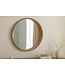Invicta Interior Wandspiegel PORTRET 70 cm rond eikenhoutfineer - 48257