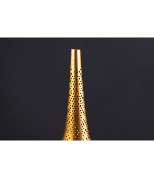 Invicta Interior Vloerlamp ORIENT LIVING 50 cm ijzer met gouden decoratie - 44898