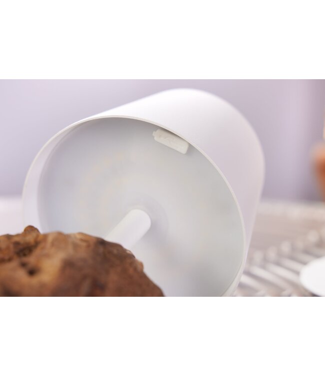 Invicta Interior LED-tafellamp op batterijen HYPNOTIC TO GO 30 cm wit naturel oplaadbaar met touchdimmer snoerloos - 44099