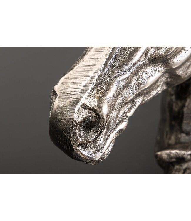 Invicta Interior Tafellamp CABALLO zilver zonder lampenkap - 43624