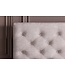 Invicta Interior Bed PARIS 160x200cm CHESTERFIELD-look fluweel champagnebeige met opbergruimte - 48075