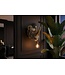 Invicta Interior Wandlamp RHINO 40 cm handgemaakte gouden neushoornsculptuur - 48004