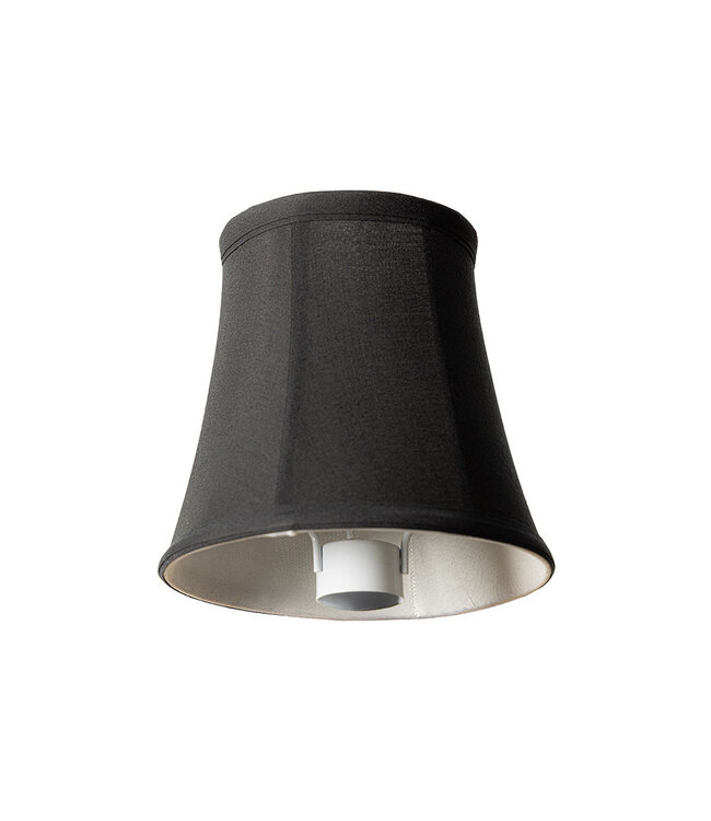 Invicta Interior Lampenkapset van 15 stuks voor kroonluchter, zwart - 44803