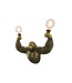 Invicta Interior Wandlamp KING APE 50 cm handgemaakt goud - 48031