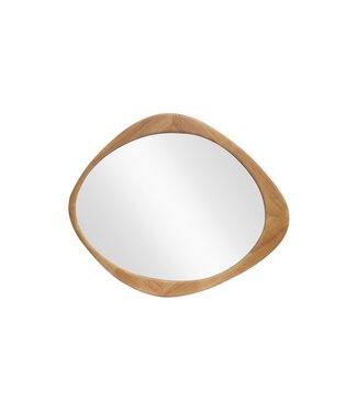 Invicta Interior ORGANIC wandspiegel 90 cm massief hout eikenhoutlook - 48244