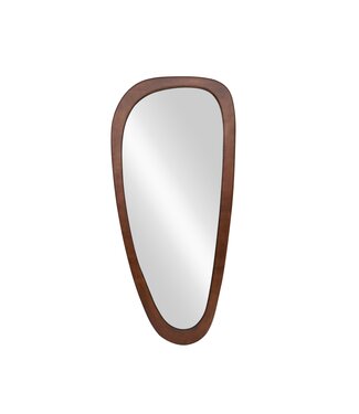 Invicta Interior ORGANIC wandspiegel 120 cm, massief hout, walnoothoutlook - 48247