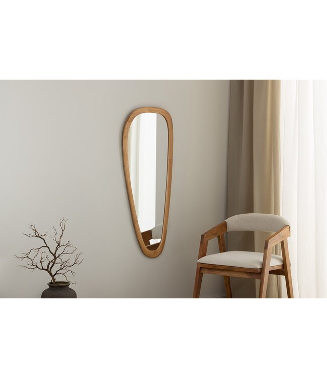 Invicta Interior Wandspiegel ORGANIC 120 cm massief hout eikenhoutlook - 48248