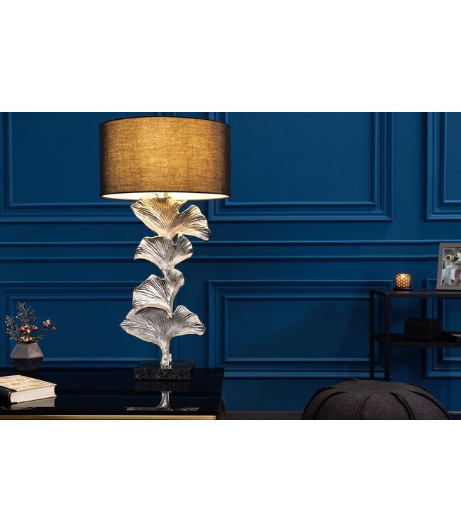 Invicta Interior Tafellamp GINKGO 70 cm zilver zonder kap - 41693