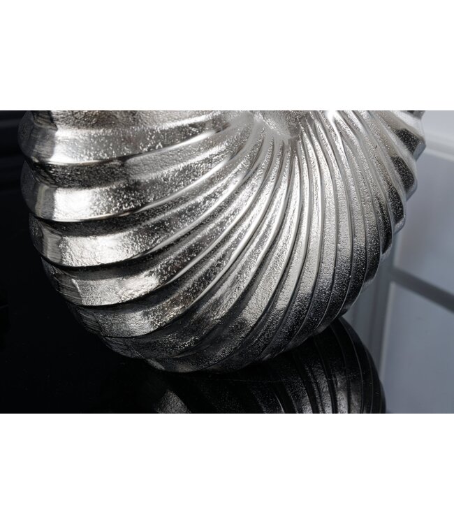 Invicta Interior Tafellampframe SHELL zilver zonder lampenkap - 42736