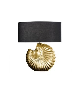 Invicta Interior Tafellampframe SHELL goud zonder lampenkap - 42737