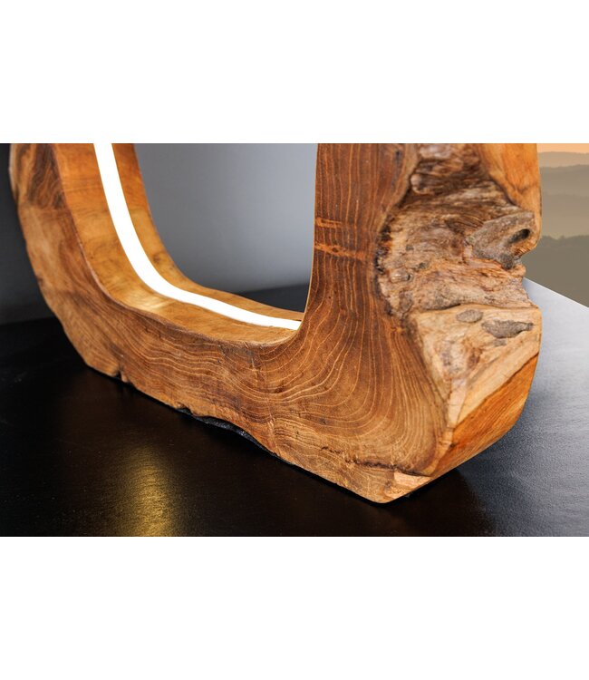 Invicta Interior Tafellamp ORGANIC ARTWORK 45cm LED-strips naturel - 44684