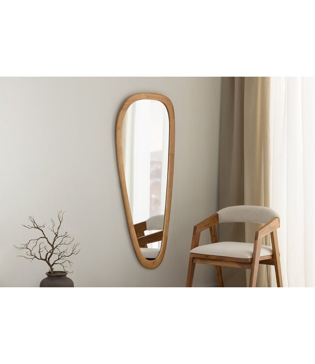 Invicta Interior Wandspiegel ORGANIC 165 cm massief hout eikenhoutlook - 48249