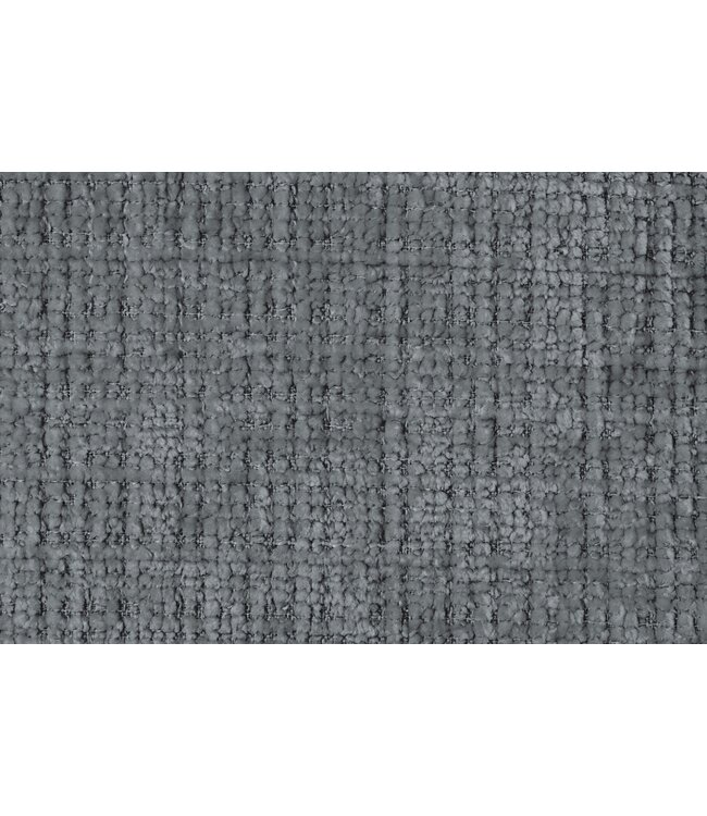 Invicta Interior Draaistoel BIG GEORGE met armleuningen van grijze chenillestof, draaibaar. - 47519