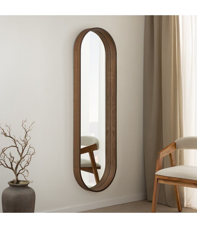 Invicta Interior Wandspiegel PORTRET 165 cm walnoothoutfineer - 48254