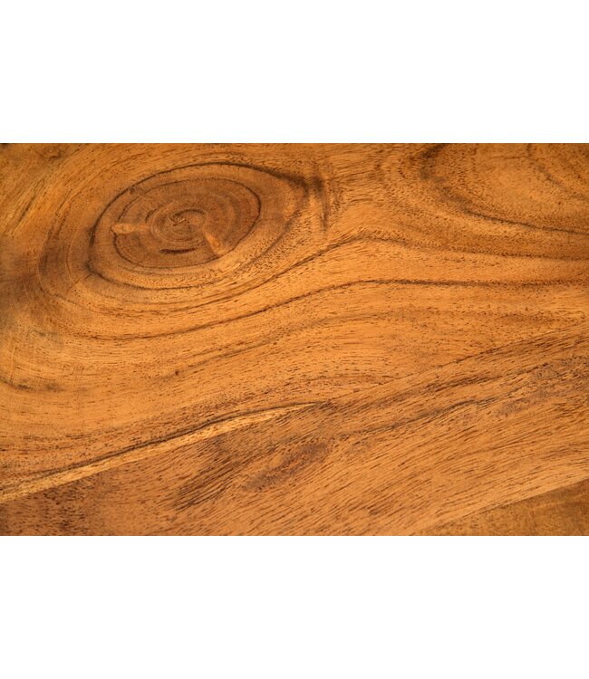 Invicta Interior Schoenenrek MAMMUT 75 cm, acaciahout, bruine honingkleurige afwerking - 47564