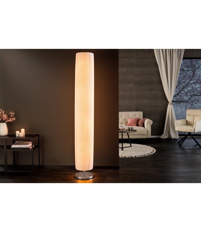 Invicta Interior Vloerlamp SALONE 195cm wit latex - 1591