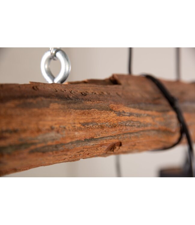 Invicta Interior Hanglamp LEVELS 115cm drijfhout zonder lampenkappen - 40693