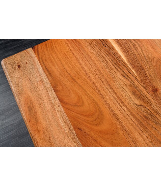 Invicta Interior Bureau MAMMUT 120 cm tafelblad van acaciahout zonder poten - 44821