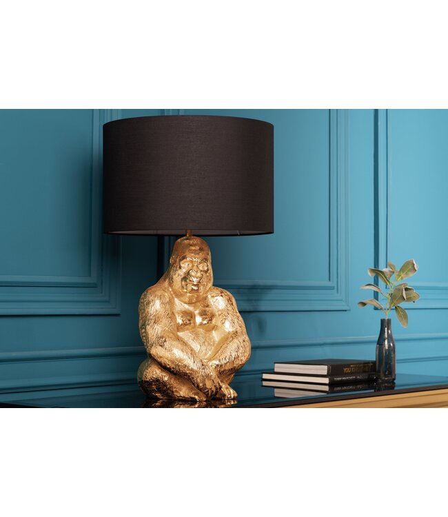 Invicta Interior Lamp GORILLA 60cm goud zonder lampenkap - 43193