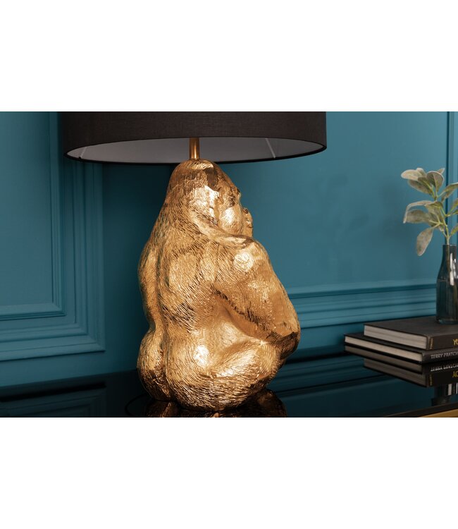 Invicta Interior Lamp GORILLA 60cm goud zonder lampenkap - 43193